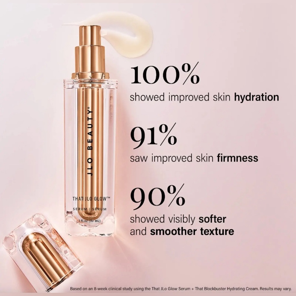 JLo Beauty That Jlo Glow Brightening & Firming Serum with Niacinamide, New, 1 oz - Picture 3 of 6